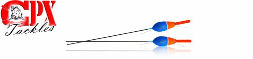 CPX TACKLES ÚSZÓ - 3-082 - Kétpontos patronos úszó / 10db - 2,0gr