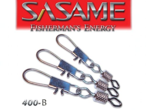 SASAME Erős hengeres forgó biztonsági kapoccsal - Black Nickel - 10