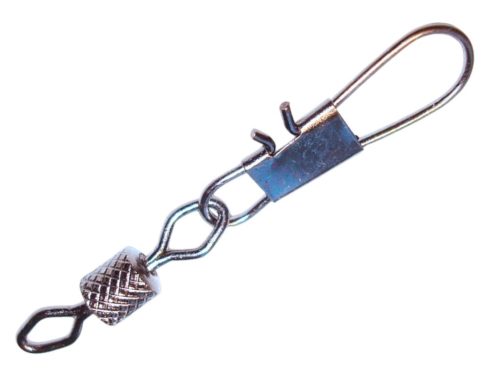 SASAME Erős hengeres forgó biztonsági kapoccsal - Black Nickel - 6