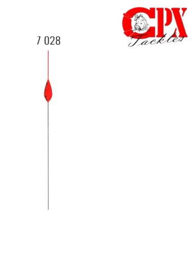 CPX TACKLES ÚSZÓ - 7-028 - kétpontos úszó / 10db - 1,5gr