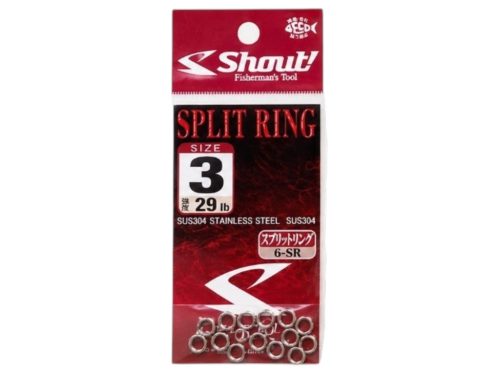SASAME - Split Ring - Hasított karika - Méret: 3-as