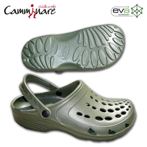 Camminare Free Time Clogs EVA papucs - military green