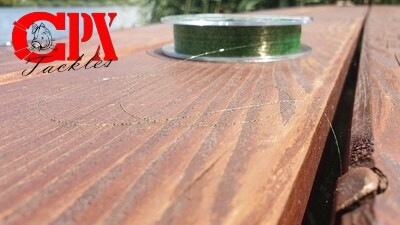CPX - 3D CARP FEEDER INVISIBLE - Green zsinór - 150m - 0,18mm