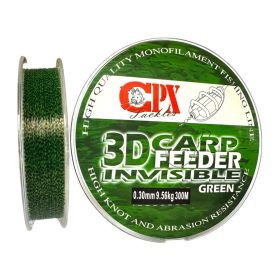   CPX - 3D CARP FEEDER INVISIBLE - Green zsinór - 300m - 0,20mm