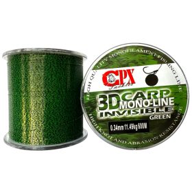 CPX - 3D CARP Line - Green zsinór - 600m - 0,22mm