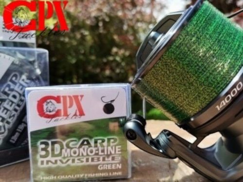 CPX - 3D CARP Line - Green zsinór - 600m - 0,22mm