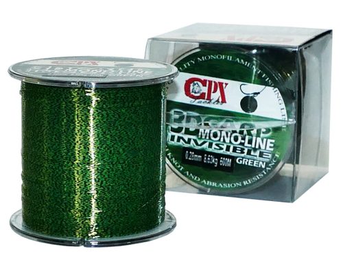 CPX - 3D CARP Line - Green zsinór - 600m - 0,28mm