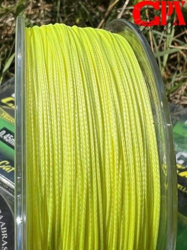 CPX Cybernetic CAT X8 Braid Line - fonott zsinór - Yellow - 300m - 0,45mm
