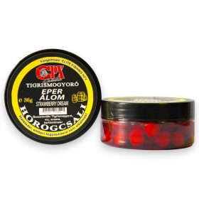   CPX Baits Főtt színezett Large tigrismogyoró horogcsali - Eper Álom - 36 gramm -
