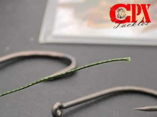 CPX X8 Braid Hooklink - 10m fonott előke - 0,14mm/8,51kg
