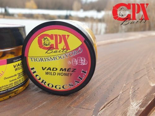 CPX Baits Főtt színezett Large tigrismogyoró horogcsali - Vad Méz - 36 gramm -