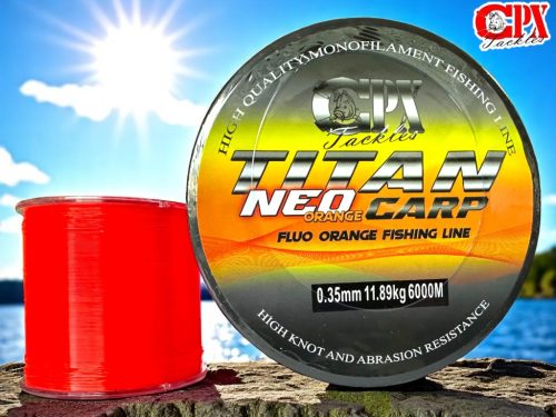 CPX Titan NEO CARP LINE zsinór - Fluo Orange - 6.000m - 0,30mm