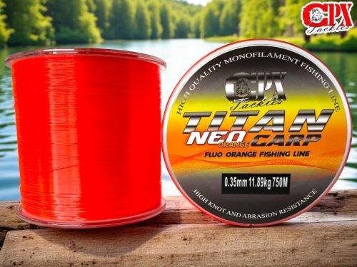 CPX Titan NEO CARP LINE zsinór - Fluo Orange - 750m - 0,22mm