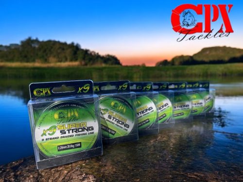 CPX X9 SUPER STRONG fonott zsinór - 150m - 0,26mm/20,80kg