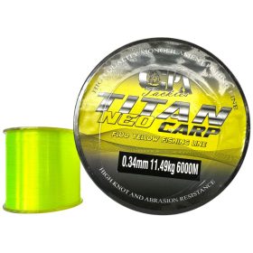   CPX Titan NEO CARP LINE zsinór - Fluo Yellow - 6.000m - 0,25mm