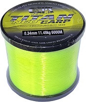 CPX Titan NEO CARP LINE zsinór - Fluo Yellow - 6.000m - 0,25mm