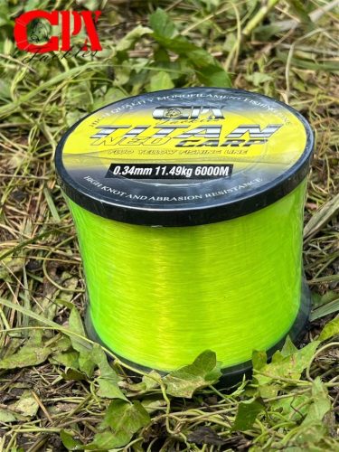 CPX Titan NEO CARP LINE zsinór - Fluo Yellow - 6.000m - 0,30mm