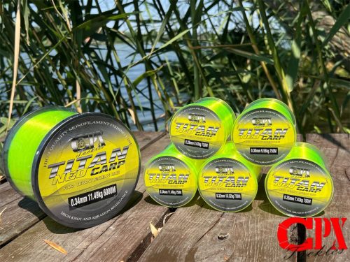 CPX Titan NEO CARP LINE zsinór - Fluo Yellow - 750m - 0,22mm