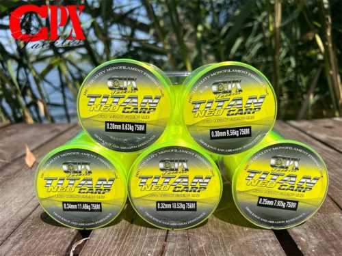 CPX Titan NEO CARP LINE zsinór - Fluo Yellow - 750m - 0,25mm