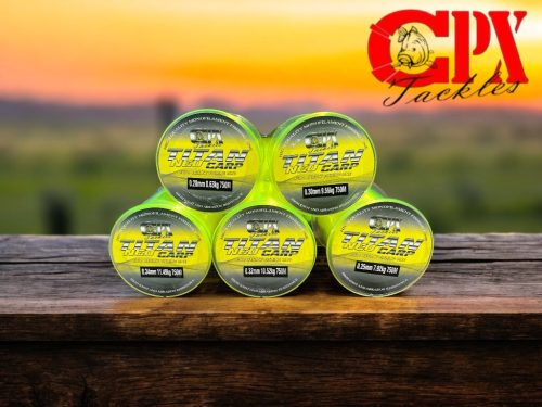 CPX Titan NEO CARP LINE zsinór - Fluo Yellow - 750m - 0,35mm