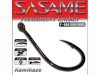 SASAME Kamikaze füles harcsázó horog - Black Nickel - 5/0