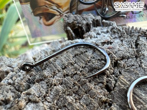 SASAME Thinners Barbless bojlis horog - Black Nickel - 2