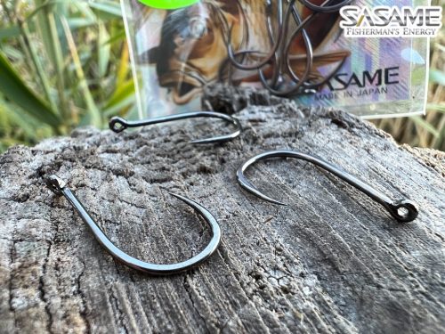 SASAME Thinners Barbless bojlis horog - Black Nickel - 6