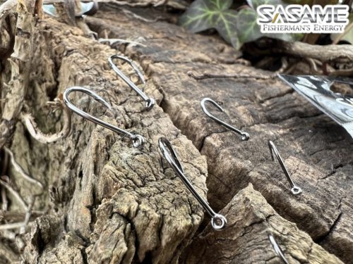 SASAME Beak Ringed füles pontyozó horog - Black Nickel - 1