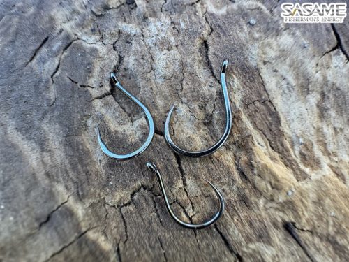 SASAME Feeder Method szakáll nélküli horog - Black Nickel - 14