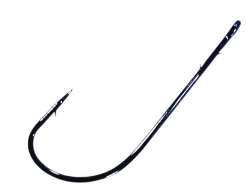 SASAME Worm ST füles rablóhalas horog - Black Nickel - 1