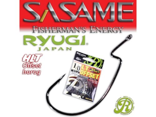 SASAME Ryugi LT Offset speciális horog - Black Nickel - 5/0