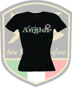 Hotspot Design - T-SHIRT - környakú póló - Lady Angler - L