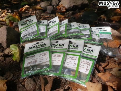 Musaga Classic Jig horog fejjel - 5/0 - (5db/csomag) - 15,0gr
