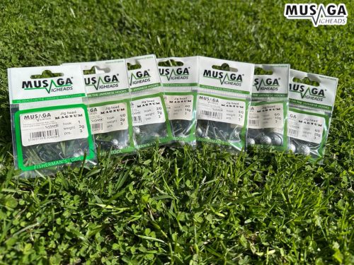 Musaga Magnum Jig horog fejjel - 2/0 - (3db/csomag) - 7,0gr