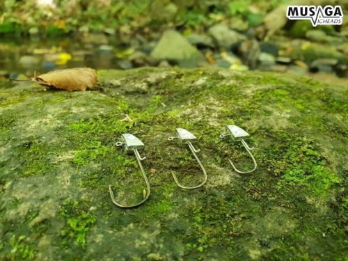Musaga Swallow Jig horog fejjel - 6 - 4db/csomag - 1,0gr