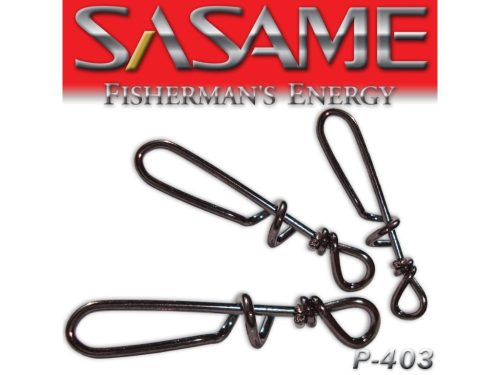 SASAME Kapocs (csavart csali rögzítő) - Black Nickel - S