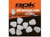 ROK Balanszírozott műkukorica - Medium - 20 darab/csomag - Fehér