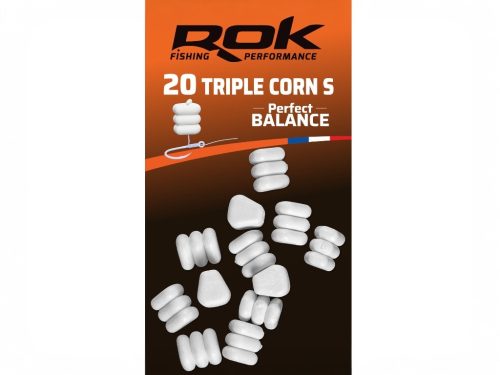 ROK Balanszírozott Tripla műkukorica S - Triple Corn S - 20 darab/blister - Fehér