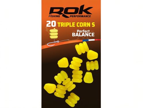 ROK Balanszírozott Tripla műkukorica S - Triple Corn S - 20 darab/blister - Sárga
