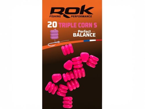 ROK Balanszírozott Tripla műkukorica S - Triple Corn S - 20 darab/blister - Rózsaszín