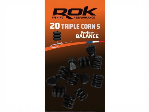 ROK Balanszírozott Tripla műkukorica S - Triple Corn S - 20 darab/blister - Fekete