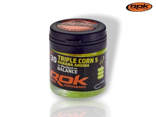 ROK Balanszírozott DIPPELT Tripla műkukorica S - Triple Corn S - 30 darab/üveg -  Banana - Sárga