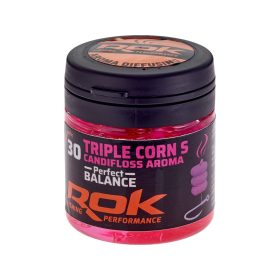   ROK Balanszírozott DIPPELT Tripla műkukorica S - Triple Corn S - 30 darab/üveg - Sweet Sugar - Pink