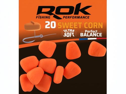ROK Balanszírozott műkukorica - Sweet Corn Ultra Soft - 20 darab/csomag - Narancs