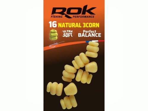 ROK Balanszírozott Tripla natúr műkukorica - Natural 3Corn Ultra Soft - 16 darab/blister - Sárga