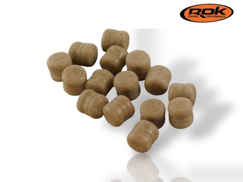 ROK Halibut Pellet 9mm - balanszírozott 20db/bliszter - Barna