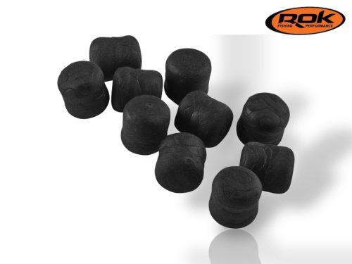 ROK Halibut Pellet 12mm - balanszírozott 18db/bliszter - Fekete