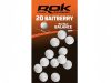 ROK Balanszírozott Csalizó Bogyó - Baitberry - 20 darab/bliszter - Fehér