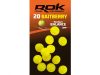 ROK Balanszírozott Csalizó Bogyó - Baitberry - 20 darab/bliszter - Sárga
