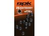 ROK Balanszírozott Csalizó Bogyó - Baitberry - 20 darab/bliszter - Fekete